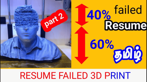 50% FAILURE PRINT - SOLUTION VIDEO